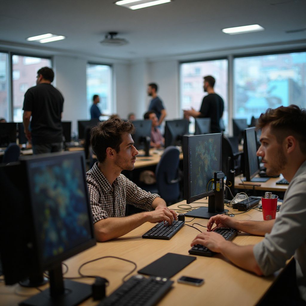 Workshop session on game development