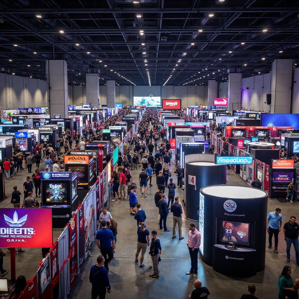 Austin Convention Center during the showcase